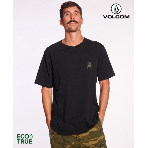 Remera MC H Solid Pocket Eco