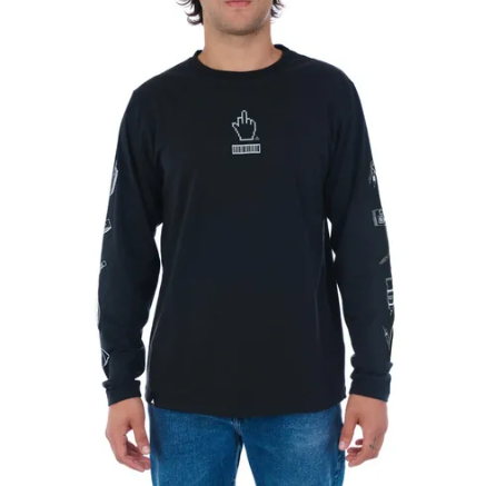Remera ML H Happy Impulse, REMERAS Burton