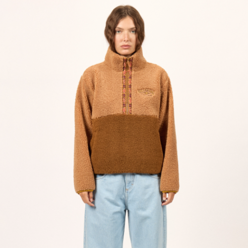 Buzo 1/2 Cierre D Horizon Mock,  Billabong