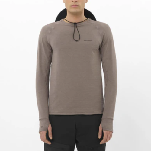 Remera ML H Essential Lightwarm, REMERAS Salomon