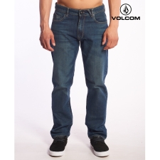 Jean H STR Solver Dark Blue, PANTALONES Volcom