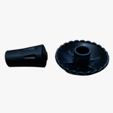 Repuesto Bastón Antishock Puntera-Roseta,  Spinit