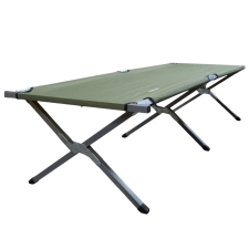 Catre Plegable Acero 1.9m, MUEBLES Spinit